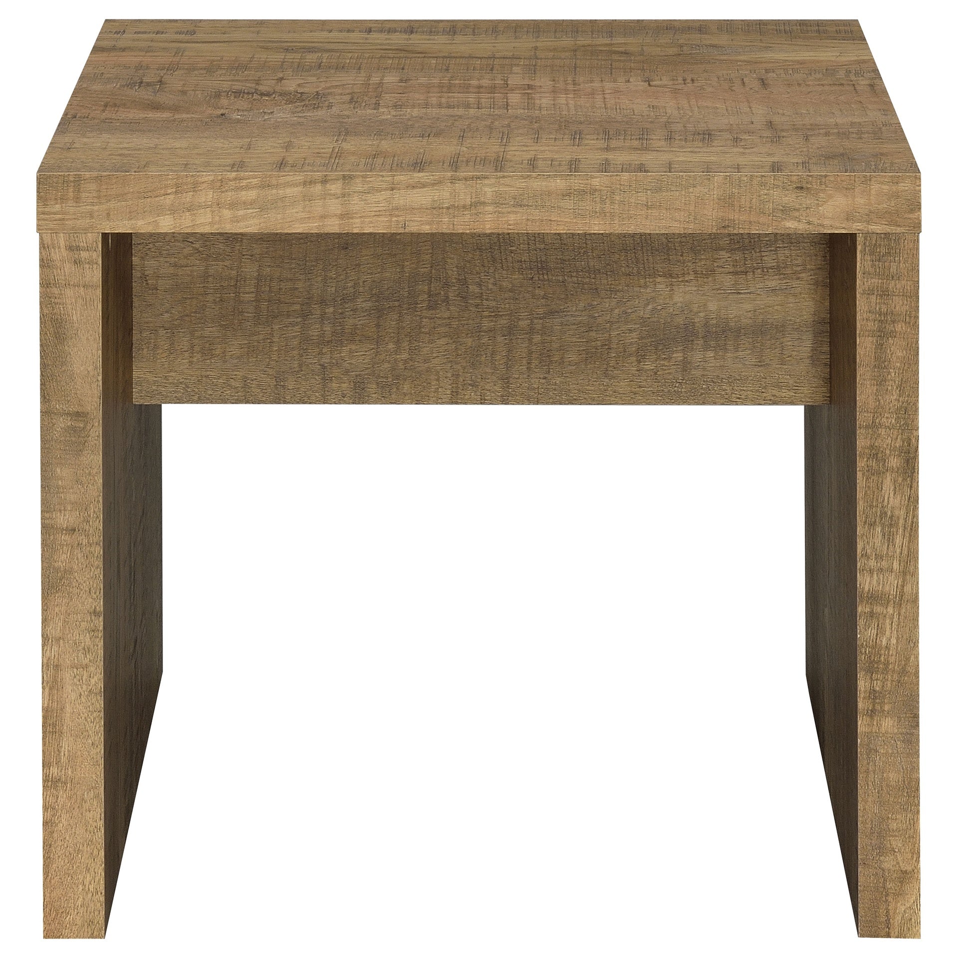 Brianna Mango Square Engineered Wood End Table