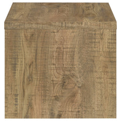Brianna Mango Square Engineered Wood End Table
