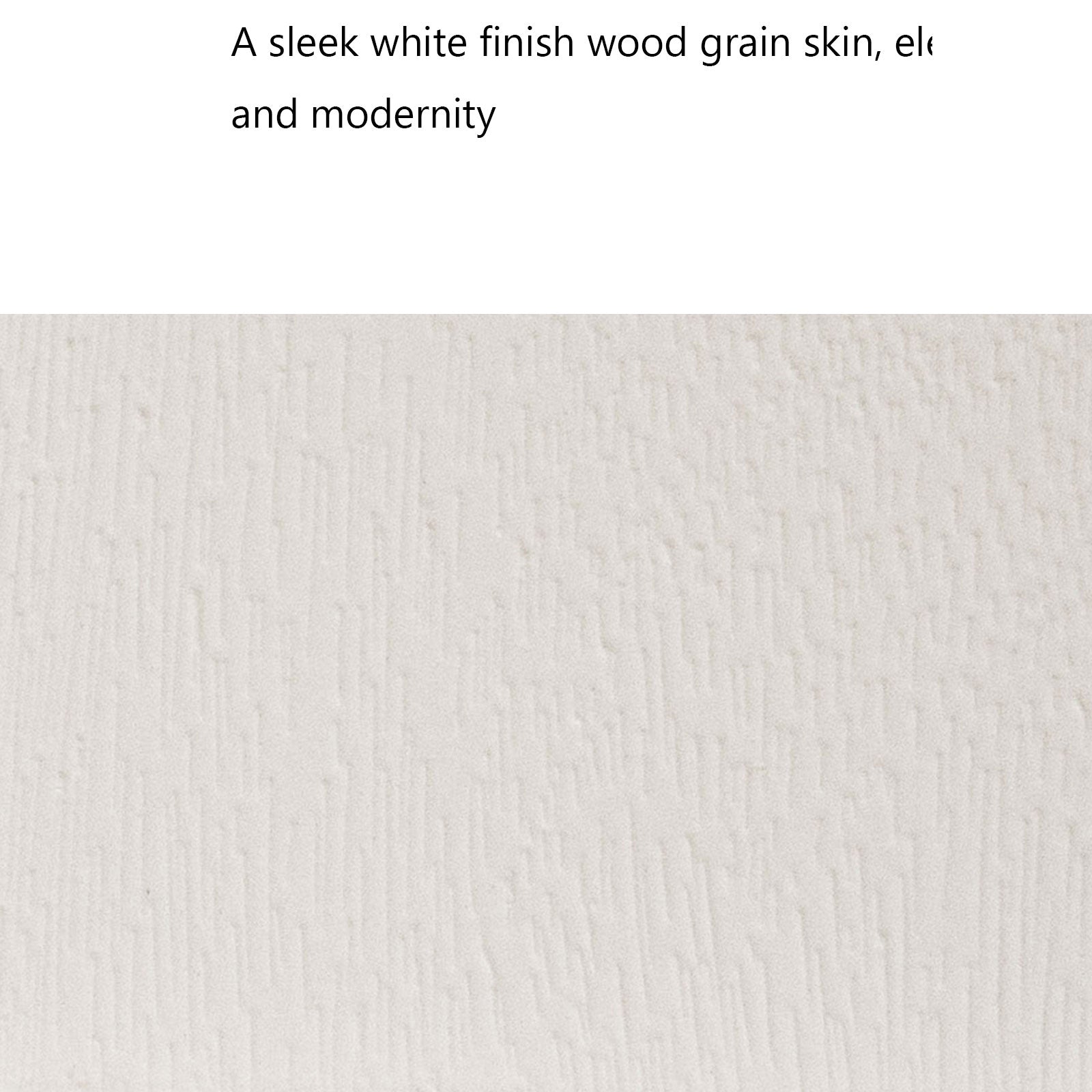 36 x 80 Fiberglass Entry Door with Brickmould, Frosted Glass - Contemporary Style for Home's Front Entrance, Left Hand Inswing, White Finished Knock-Down Fiberglass Door with 6-9/16 White Vinyl Frame