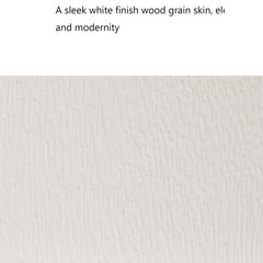 36 x 80 Fiberglass Entry Door with Brickmould, Frosted Glass - Contemporary Style for Home's Front Entrance, Left Hand Inswing, White Finished Knock-Down Fiberglass Door with 6-9/16 White Vinyl Frame
