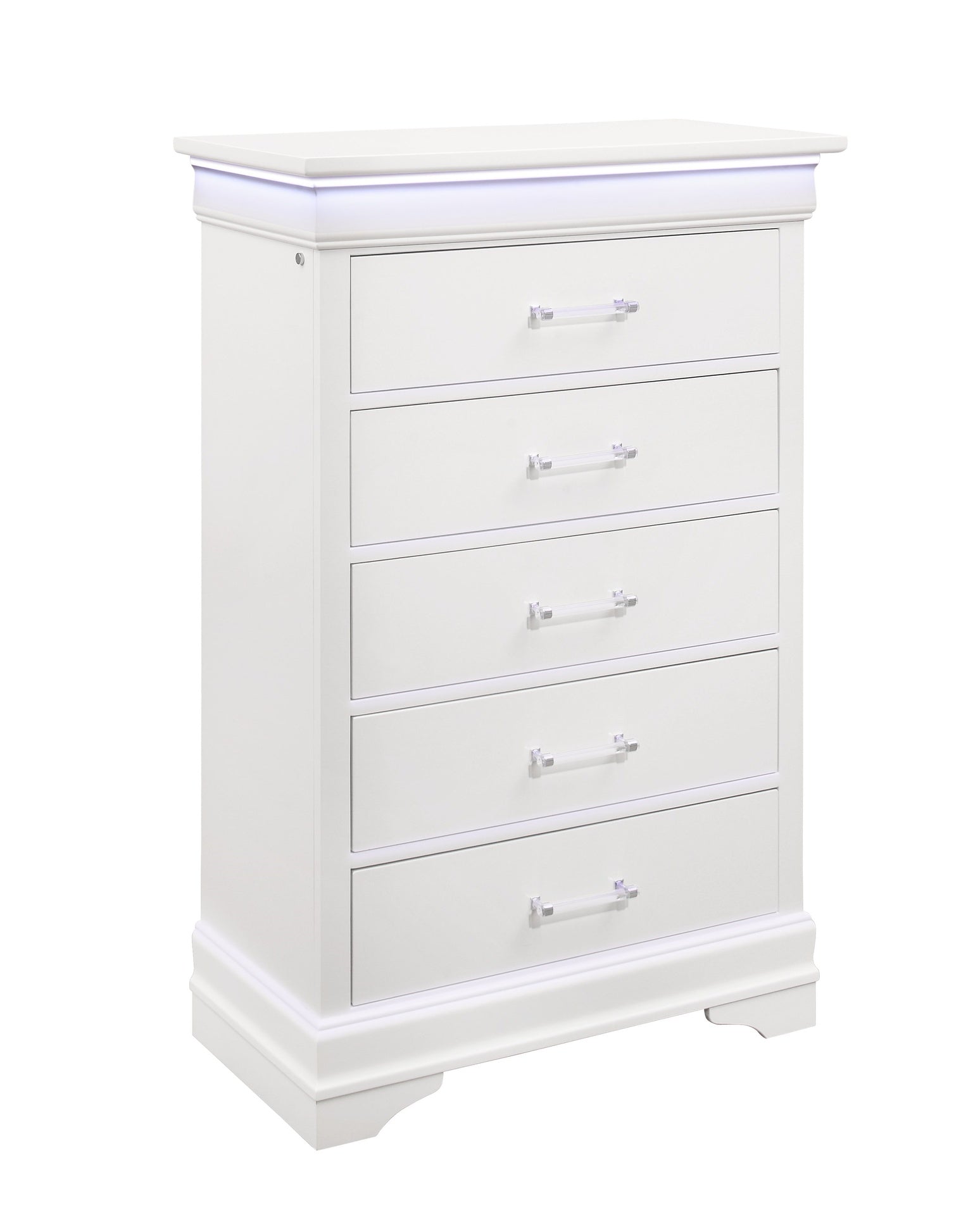 CHARLSTON WHITE FULL BEDROOM SET