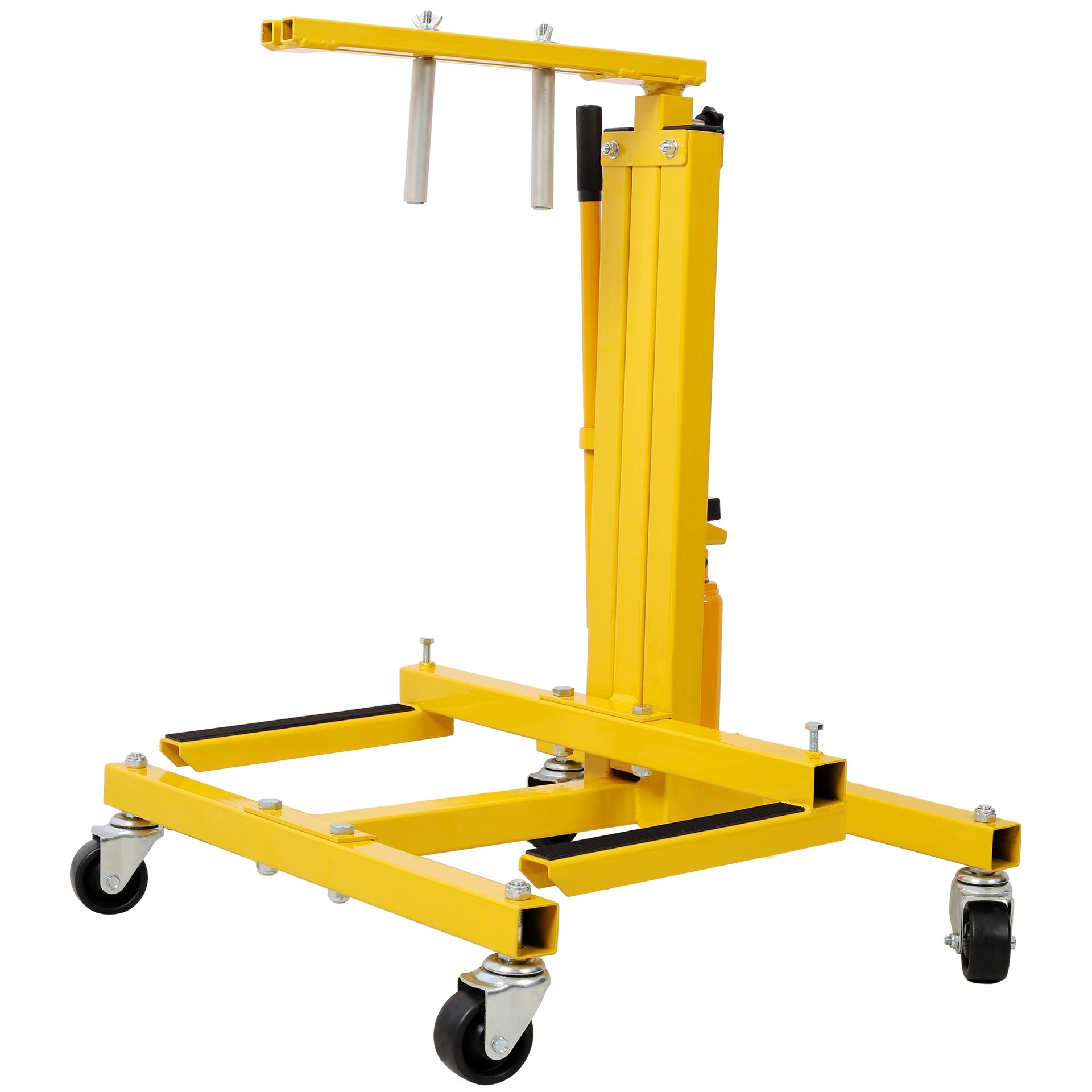 Hydraulic Door Remover and Installer Jack Hoist Lift Jack Stand Dolly,Yellow