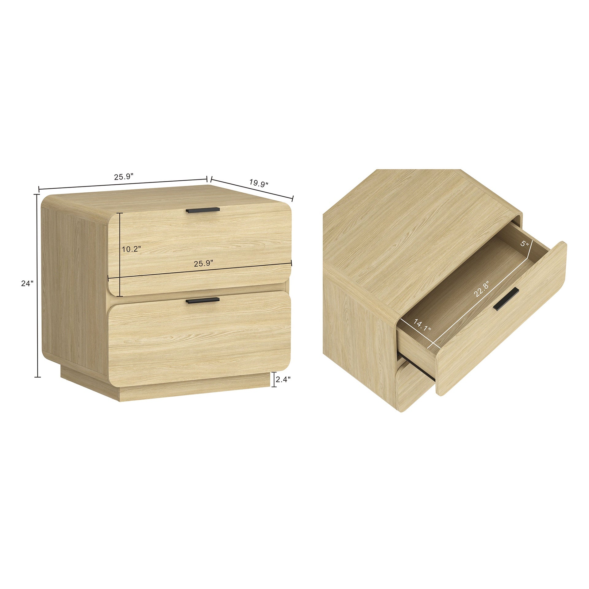 Nightstand in Natural