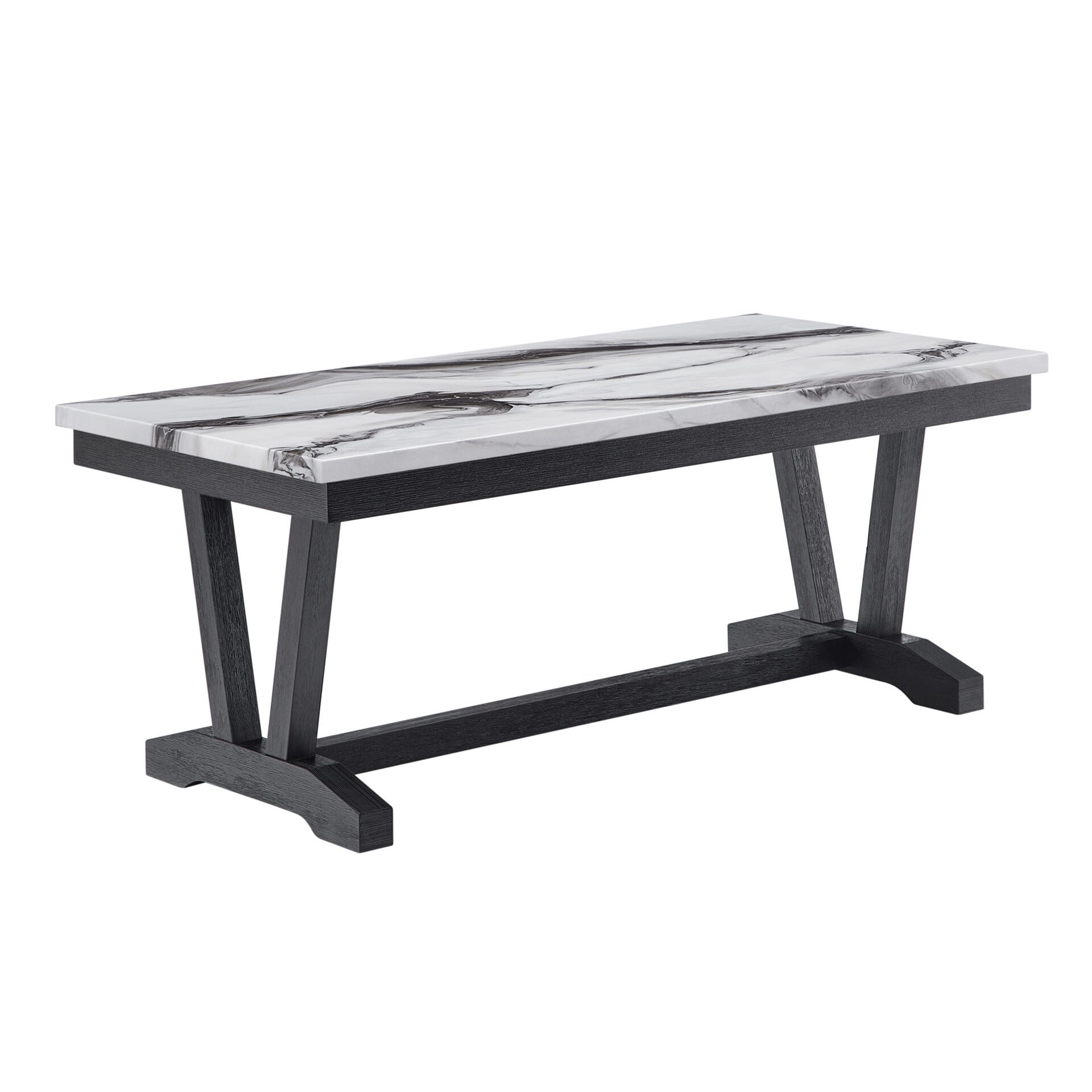 Paula Black and White Coffee Table