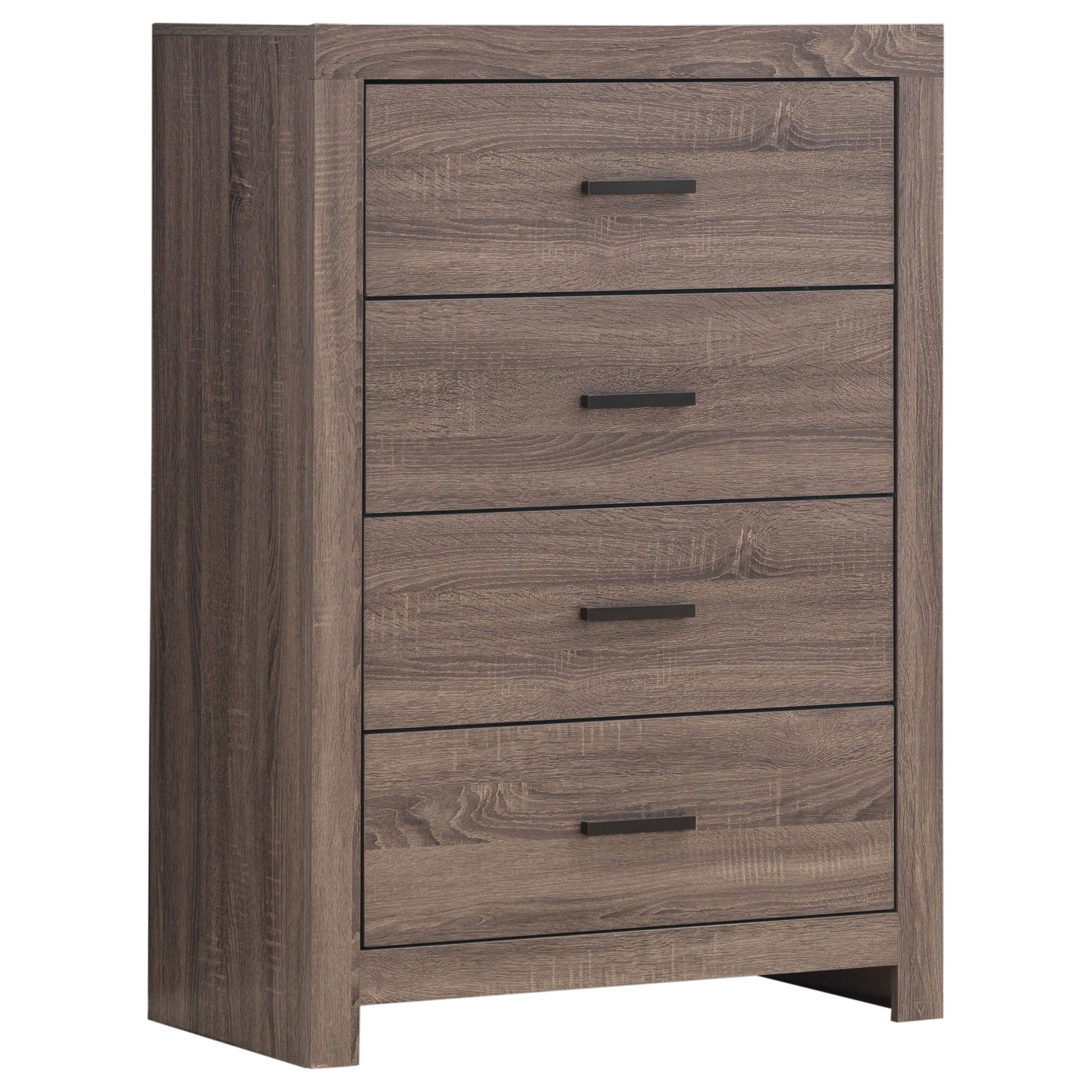 Geary Barrel Oak Rectangular 4-Drawer Chest