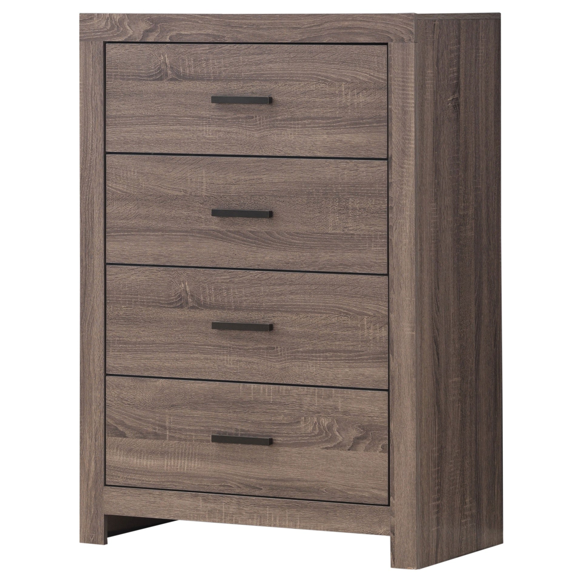 Geary Barrel Oak Rectangular 4-Drawer Chest