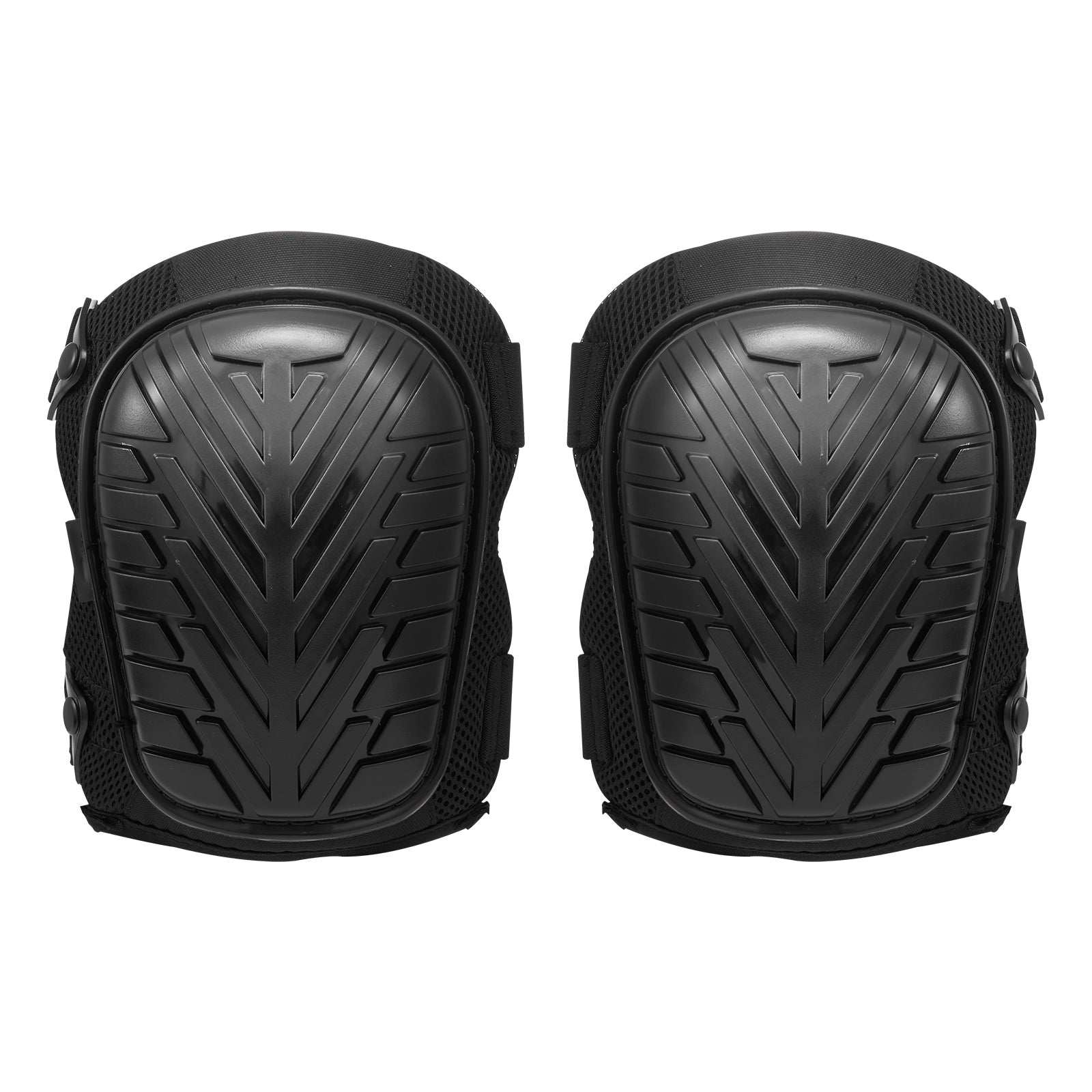 Knee Pads for Work, Heavy Duty Construction Knee Pads with Adjustable Straps & Rivets, Thick Gel Foam Cushion for All-Round Knee Protection, Fit Men & Women for Flooring Gardening
