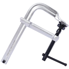 Heavy-Duty F-Clamp,, Removable Swivel Pad, Deep Throat F Clamp 5-1/2", Heavy Duty Bar Clamp for Welding,8"x5 1/2"