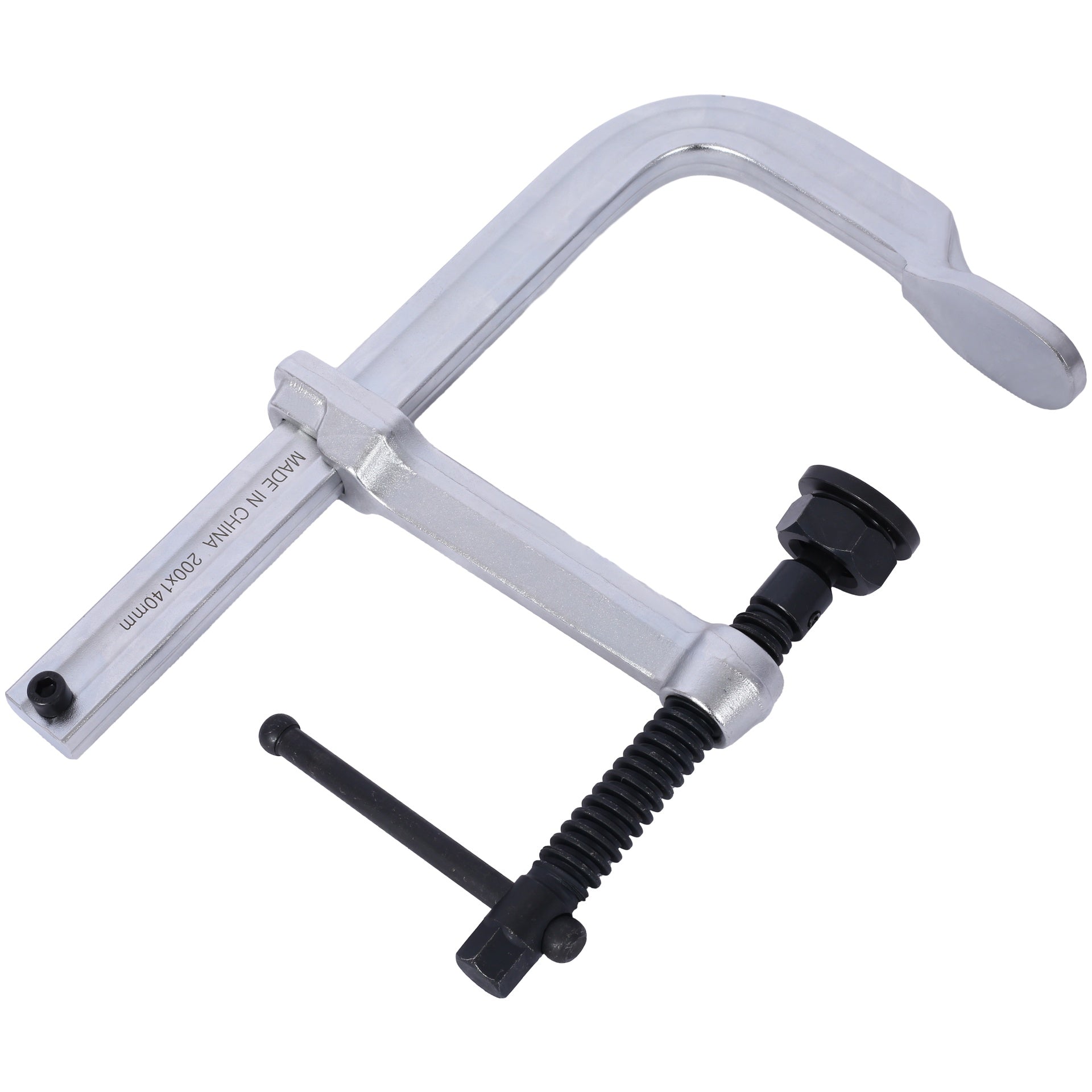 Heavy-Duty F-Clamp,, Removable Swivel Pad, Deep Throat F Clamp 5-1/2", Heavy Duty Bar Clamp for Welding,8"x5 1/2"