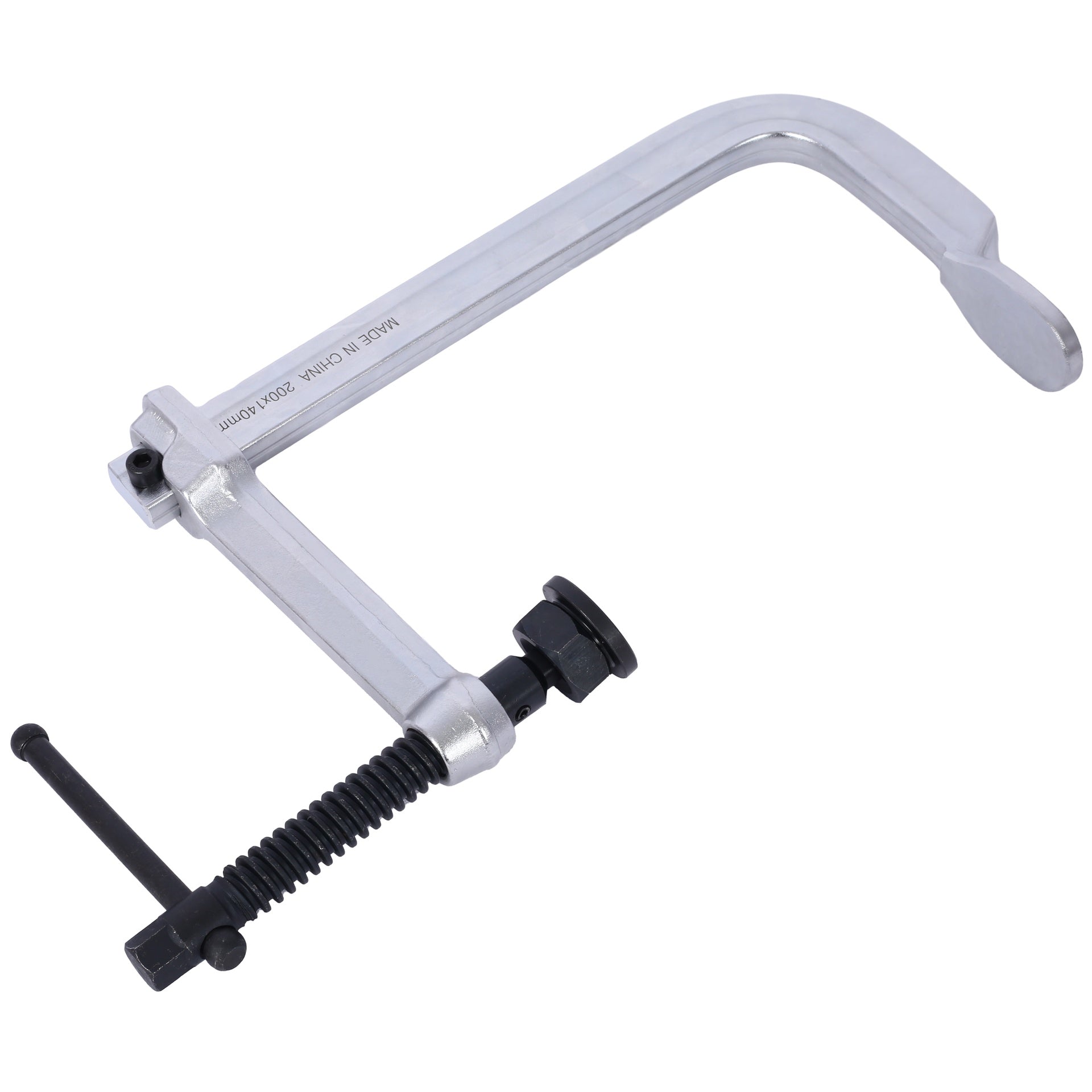 Heavy-Duty F-Clamp,, Removable Swivel Pad, Deep Throat F Clamp 5-1/2", Heavy Duty Bar Clamp for Welding,8"x5 1/2"