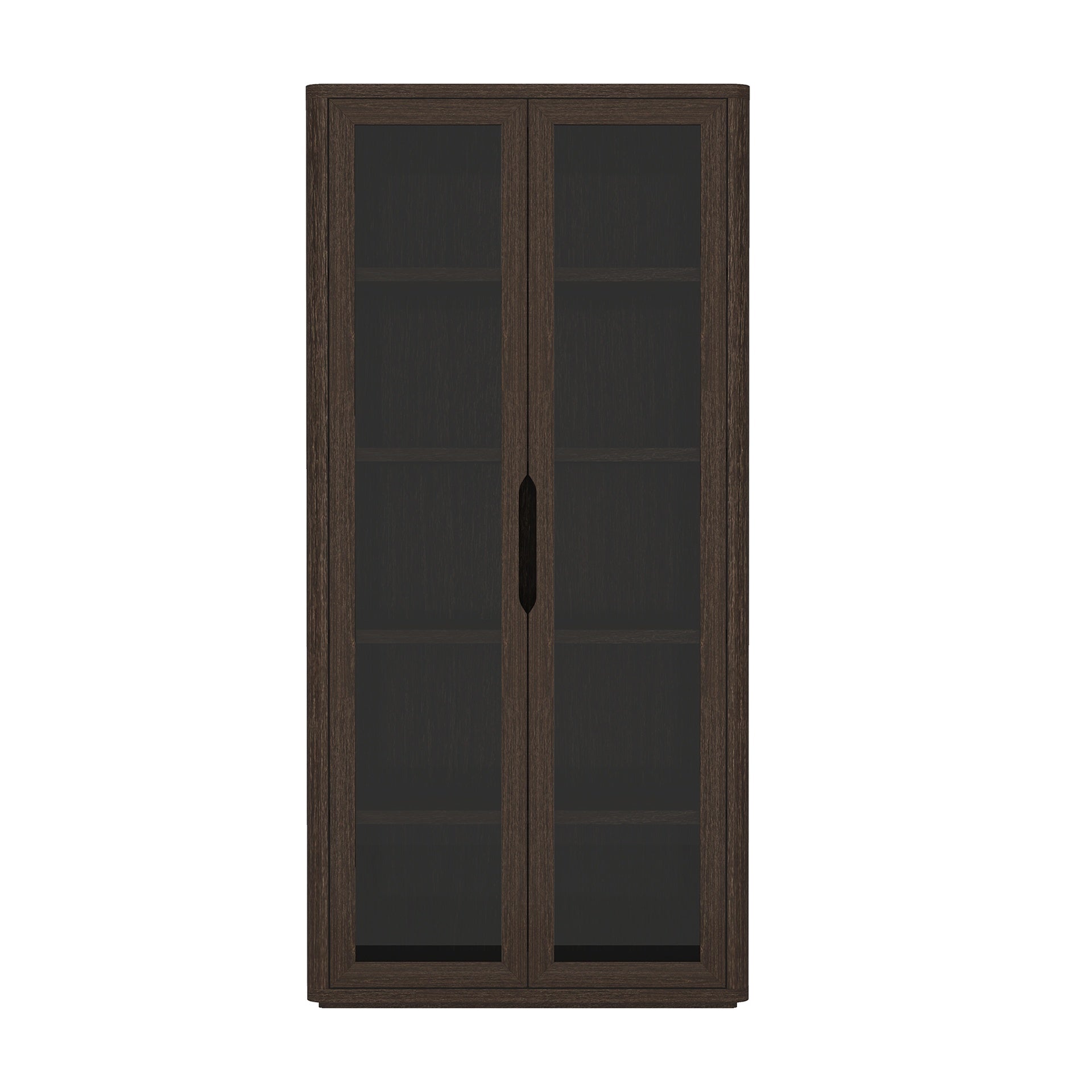 Bookcase Cabinet in Walnut