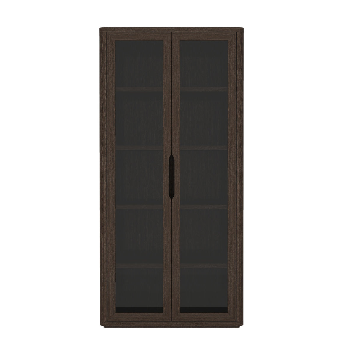 Bookcase Cabinet in Walnut