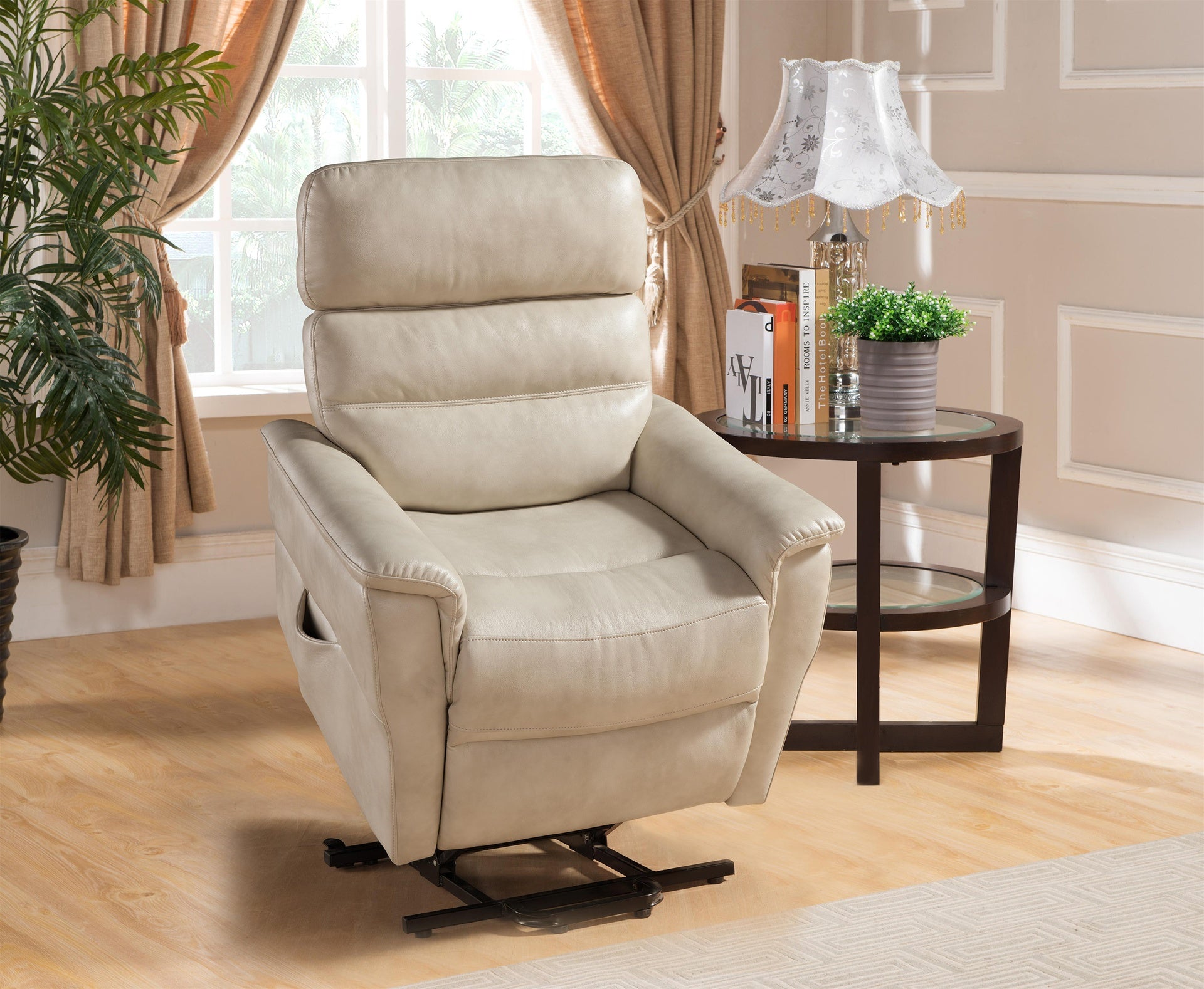 Contemporary Power Reclining Lift Chair