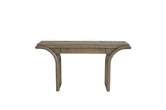 English Knotty Oak Waterfall Accent Desk