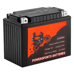 Motorcycle Battery 12V 8Ah YTX12-BS High Performance Powersports Battery