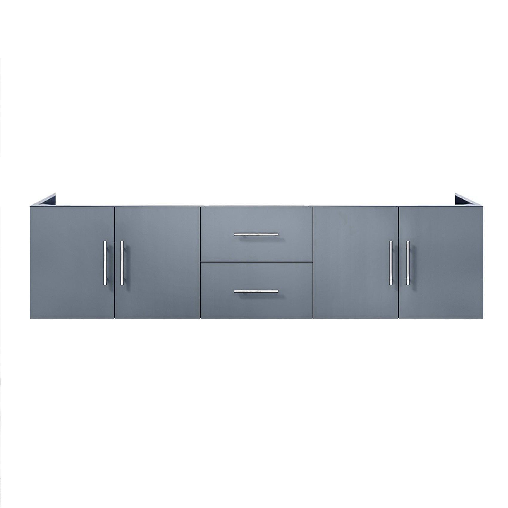 Dark Grey Double Bath Vanity 72 in. W x 22 in. D