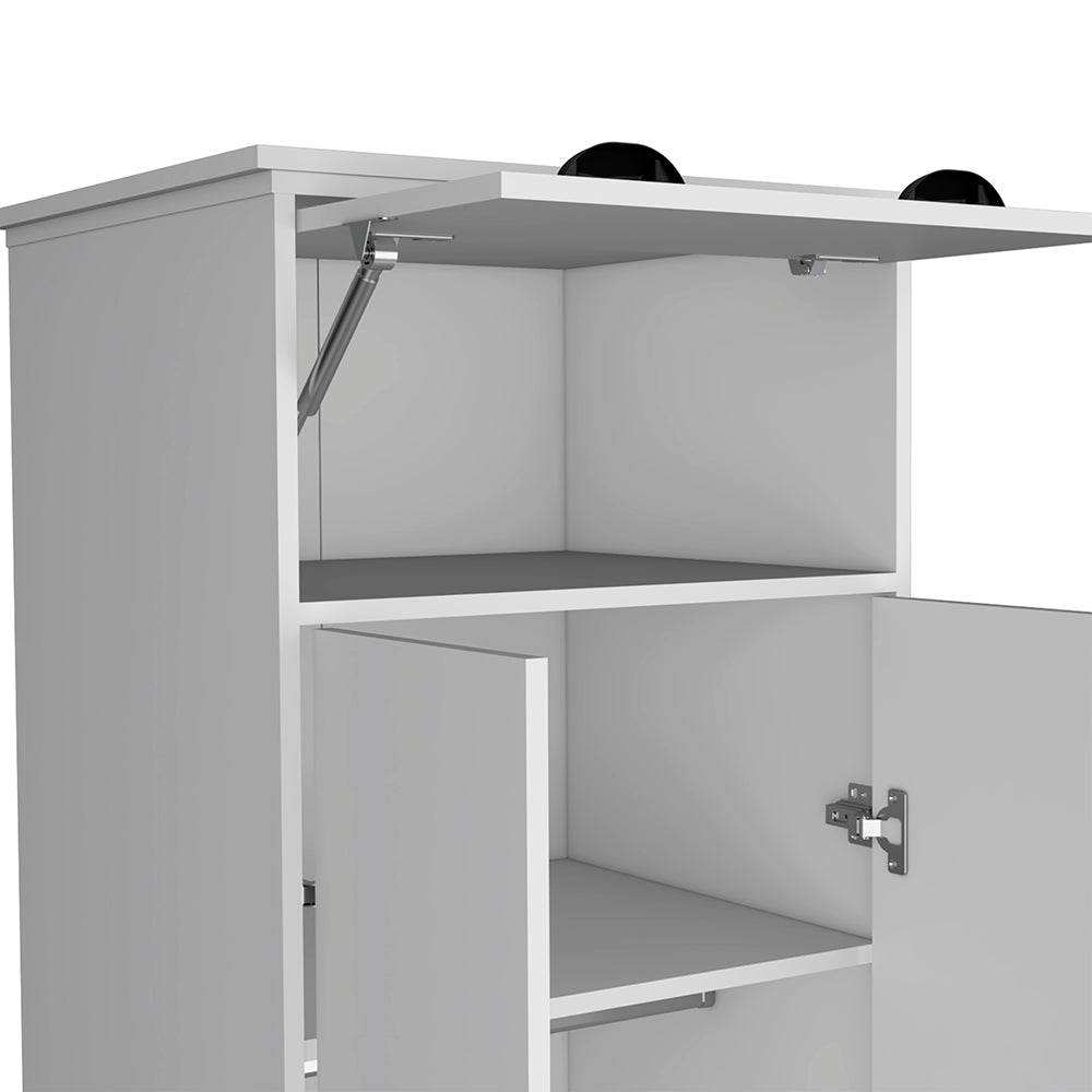 Armoire Dumas, Bedroom, White