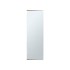 Wall Mounted Shoe Rack With Mirror Chimg, Bedroom, Macadamia