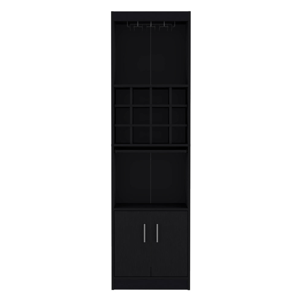 Bar Cabinet Fulton, Living Room, Black