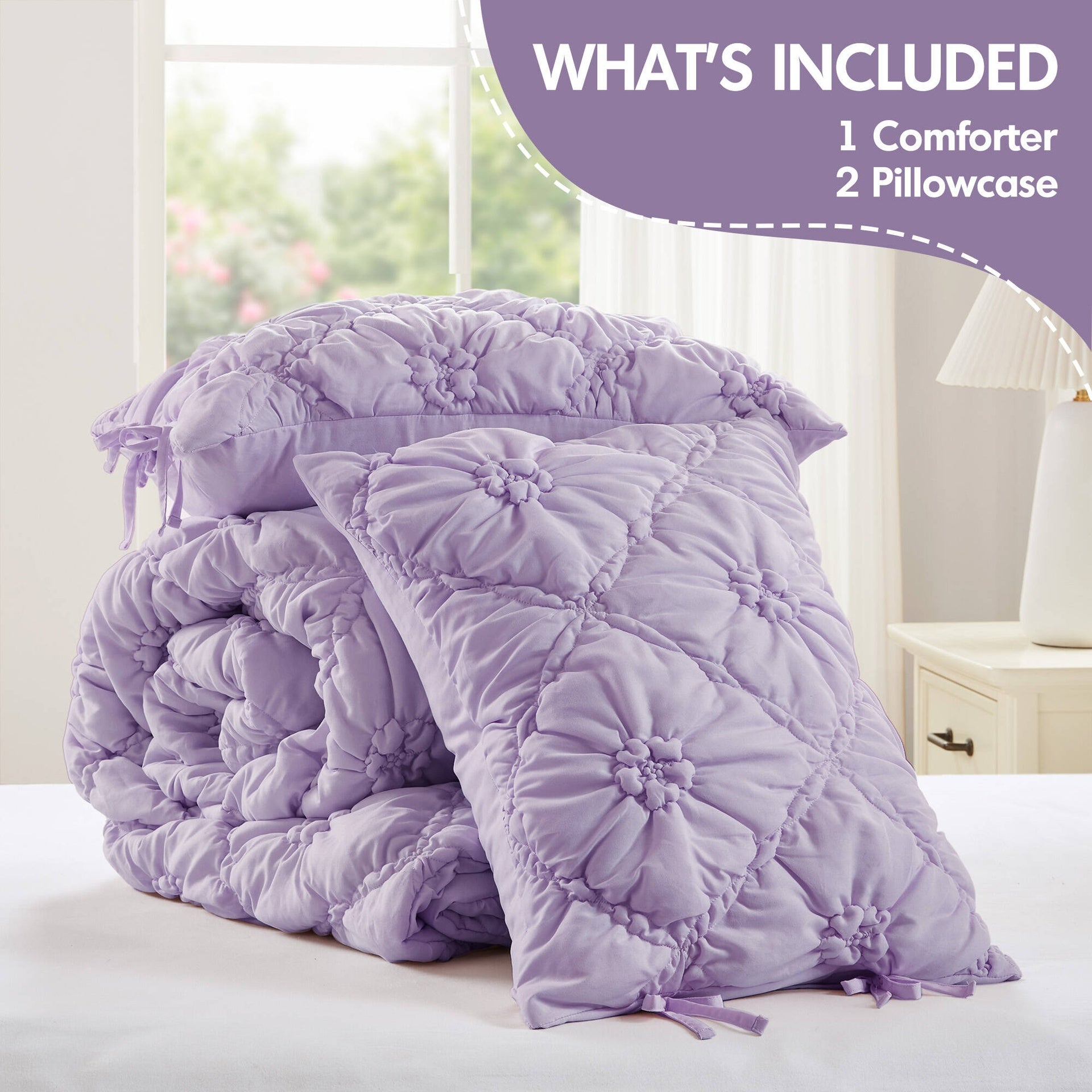 3PCS King Comforter Set