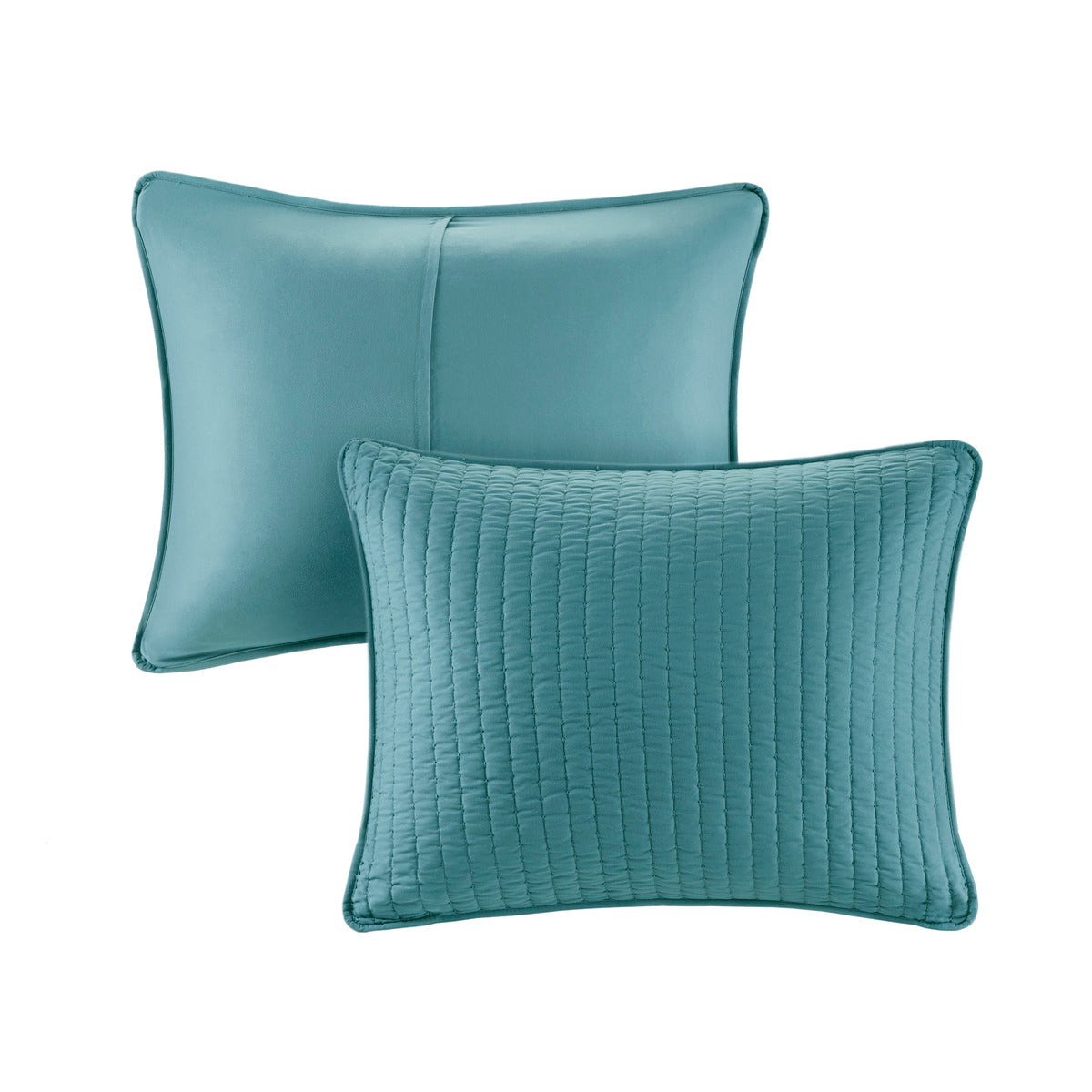 2 Piece Quilt Set Teal Twin/Twin XL