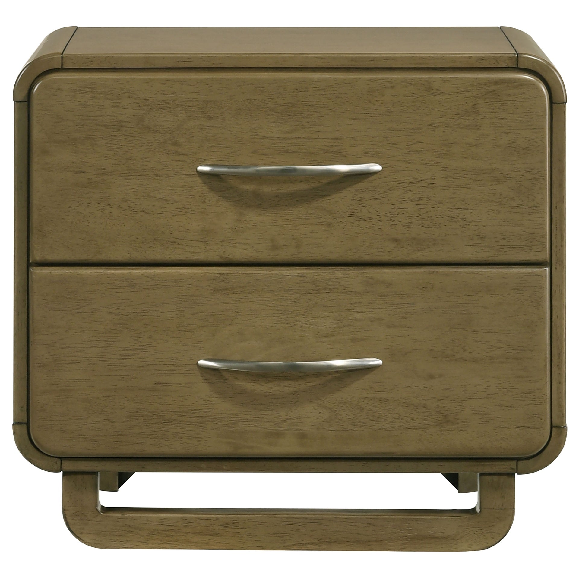 Tully Nutmeg 2-drawers Nightstand