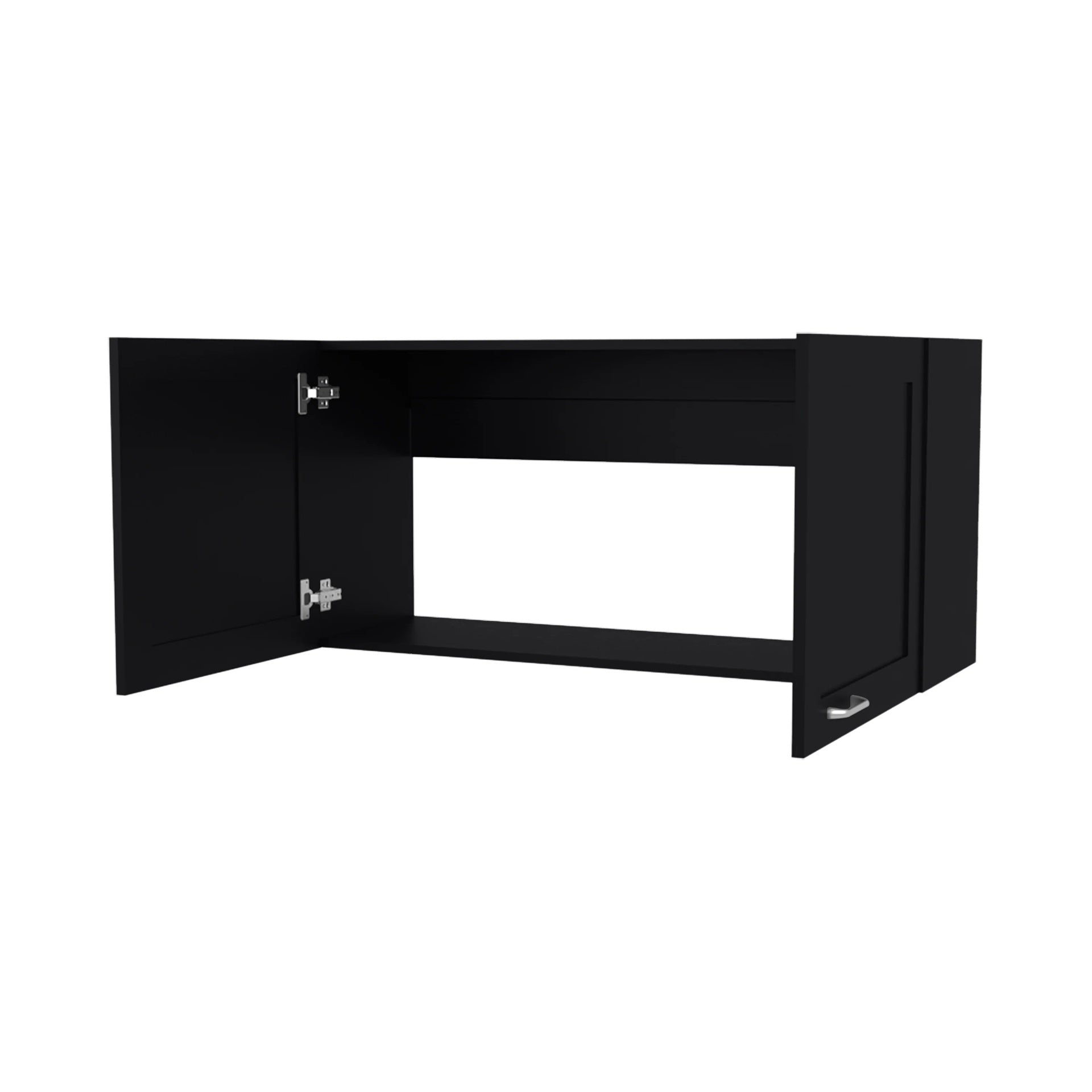 Wenge Kitchen Wall Cabinet with 2 Doors