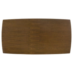 Marcella Dark Walnut Mid-century Rectangle Dining Table