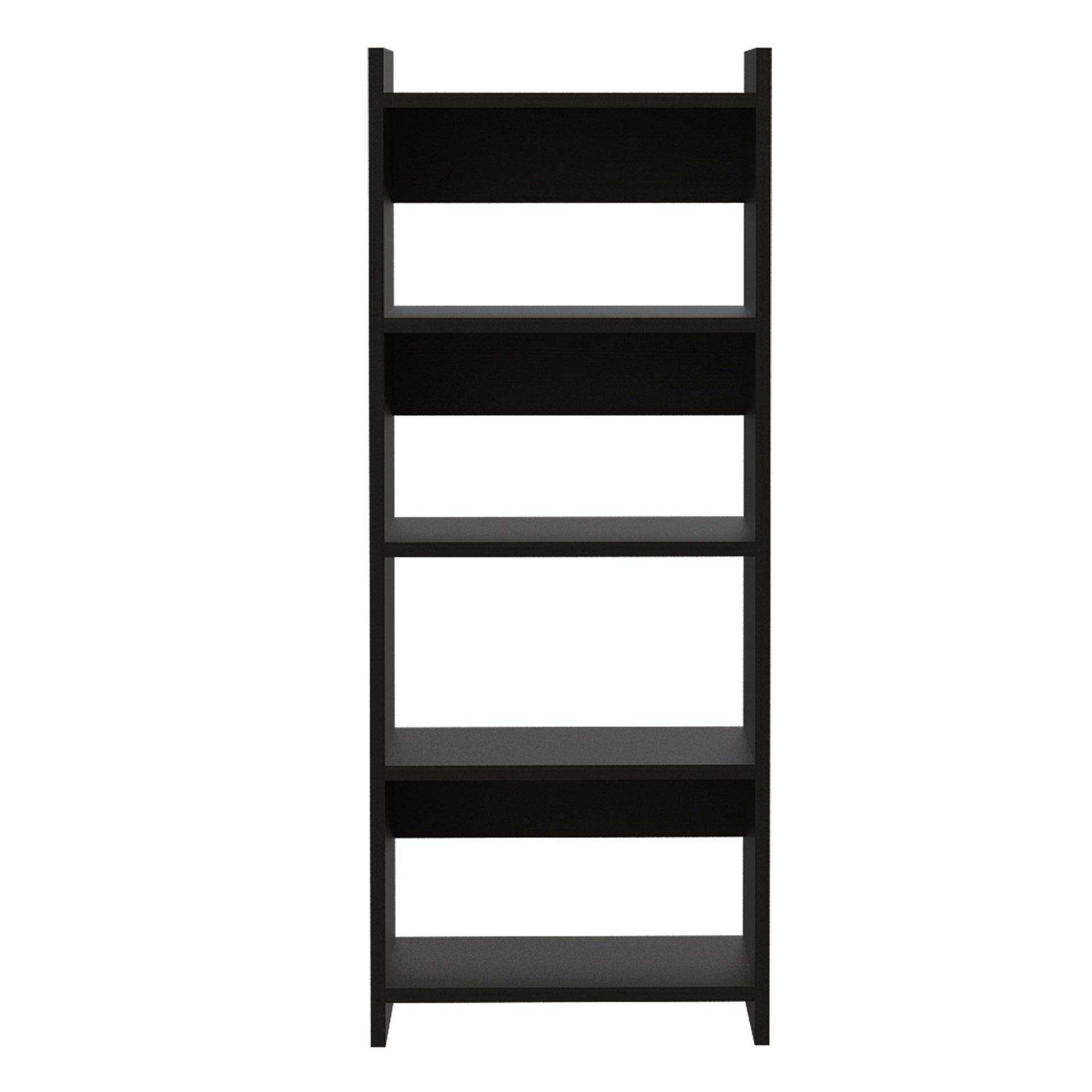 2-Piece 7-Shelf 1-Drawer Home Office Set Wenge