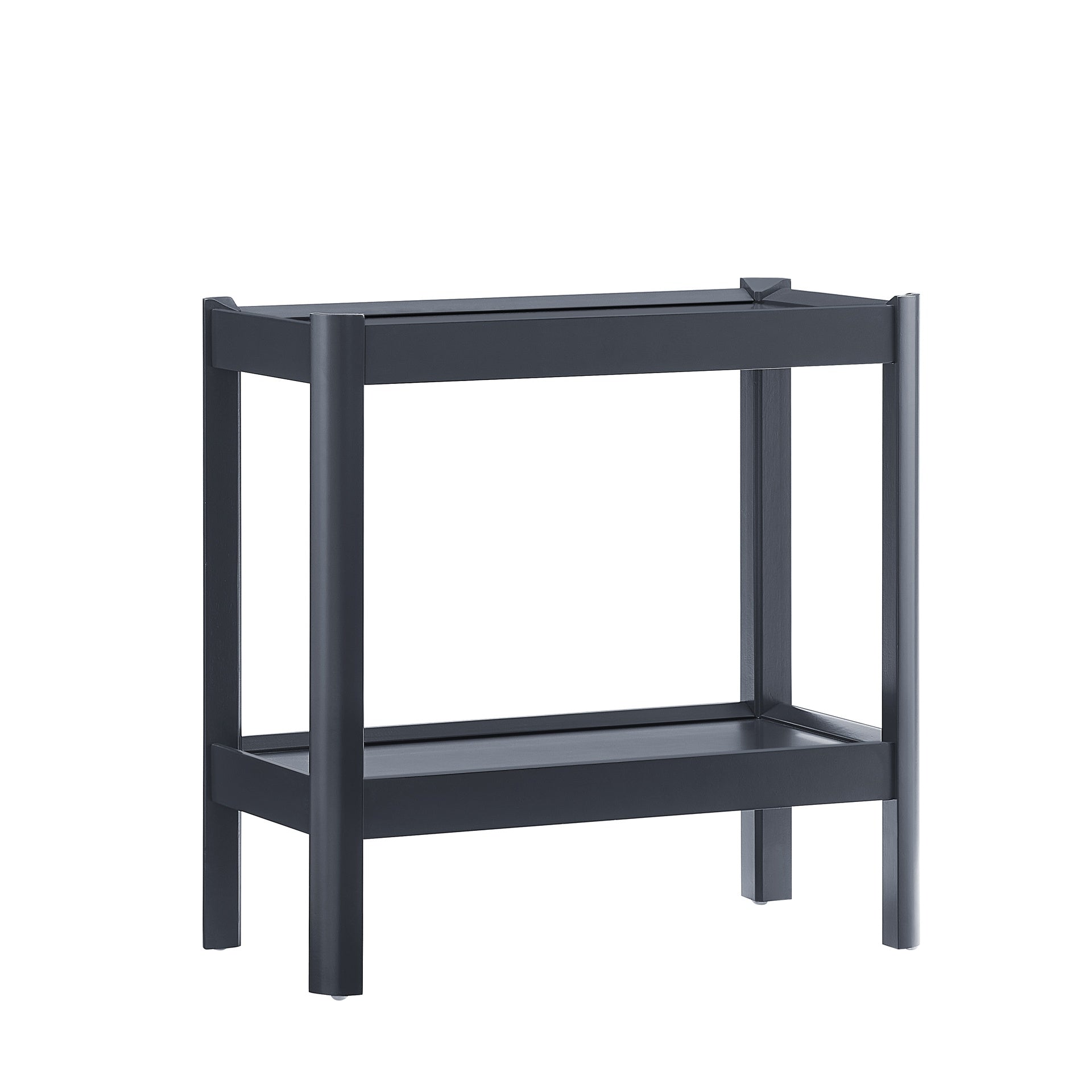 Yonda Matte Black Accent Table