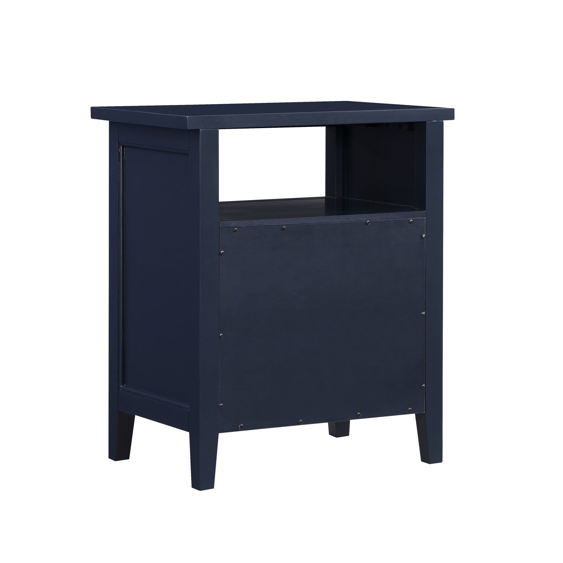 Weston Midnight Blue 2 Drawer Nightstand