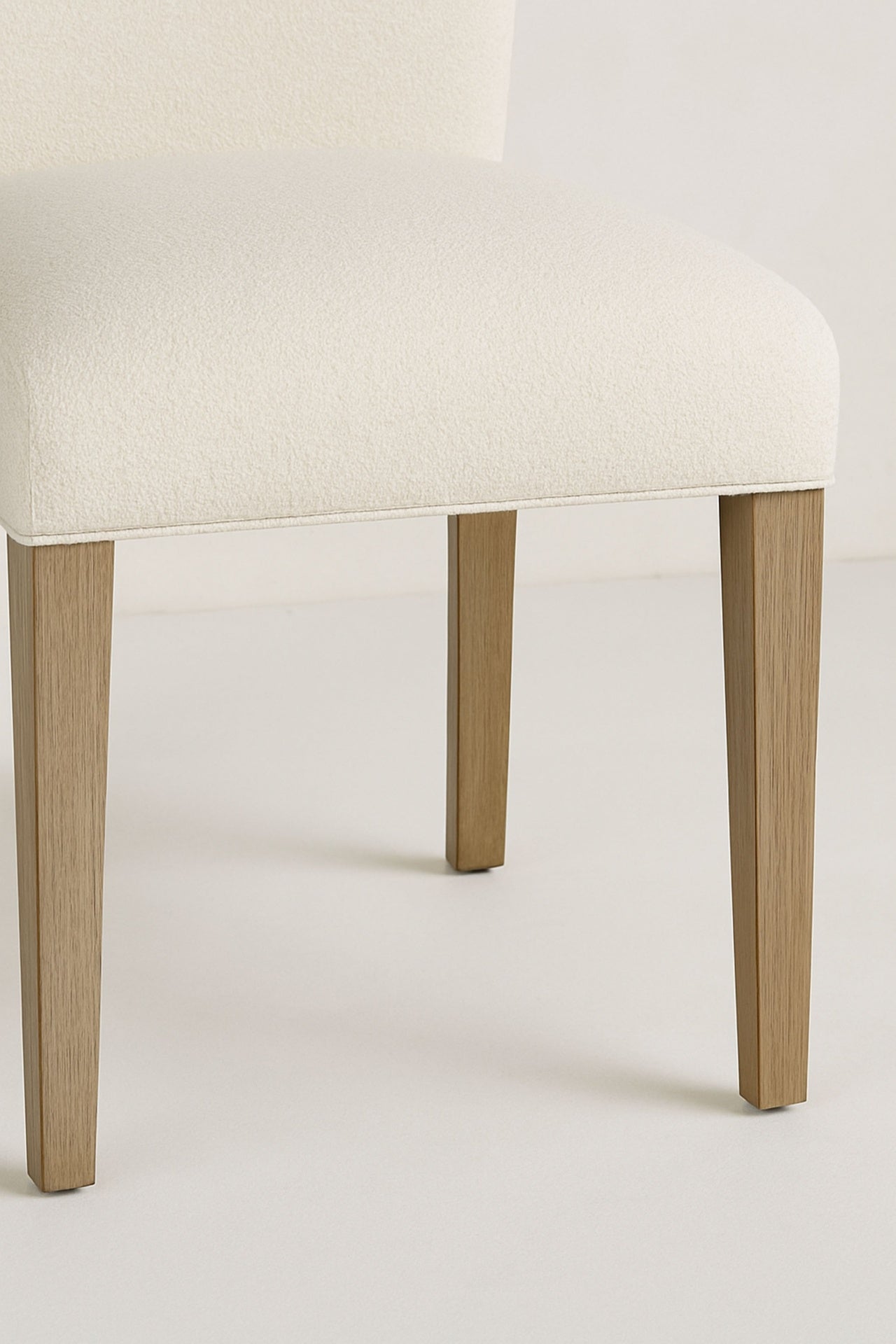 Arch Upholstered Chair - Toffee and White Sand (Set of 2)