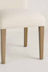 Arch Upholstered Chair - Toffee and White Sand (Set of 2)
