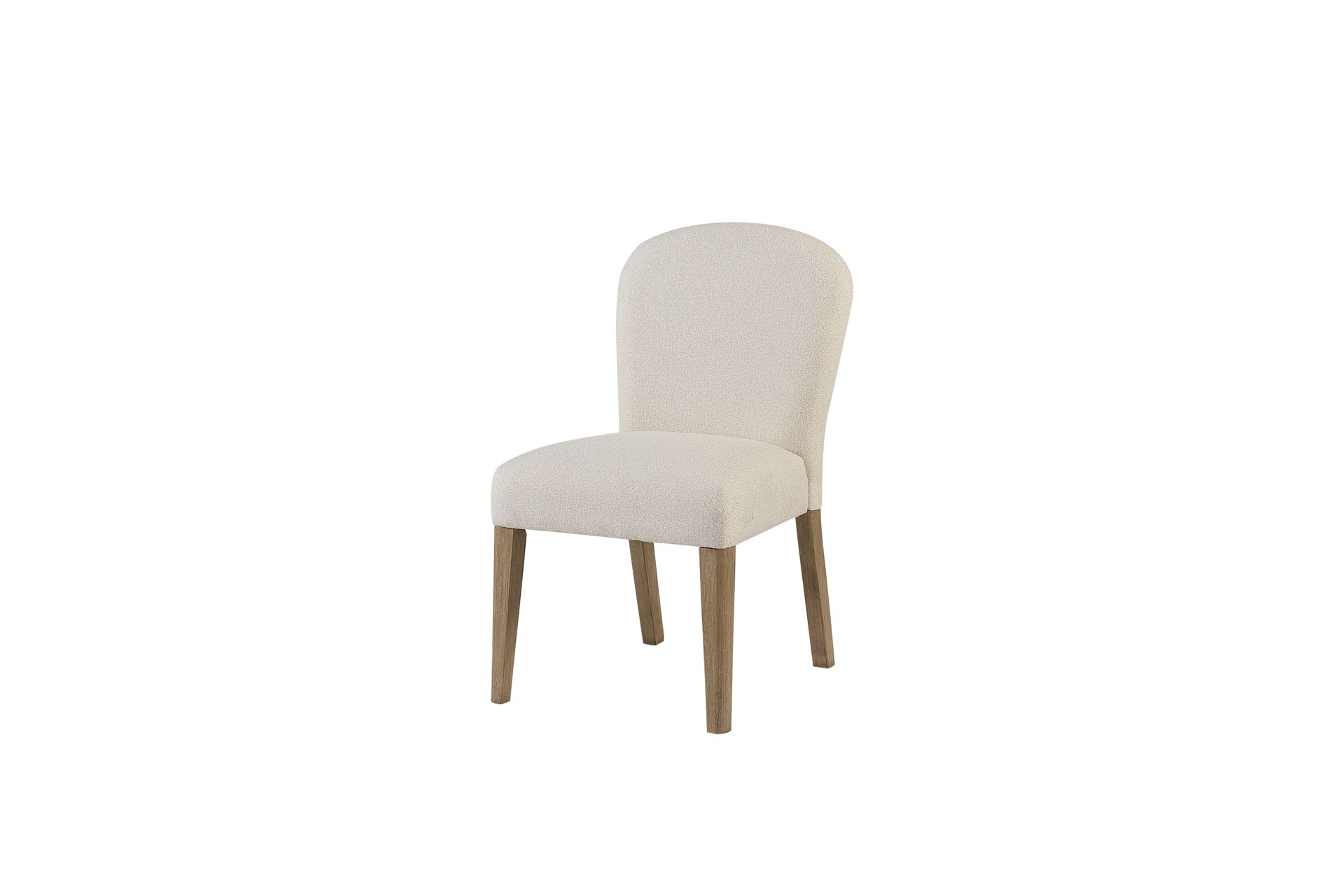 Arch Upholstered Chair - Toffee and White Sand (Set of 2)