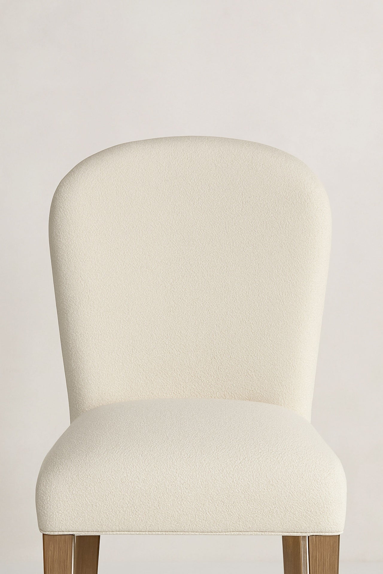 Arch Upholstered Chair - Toffee and White Sand (Set of 2)