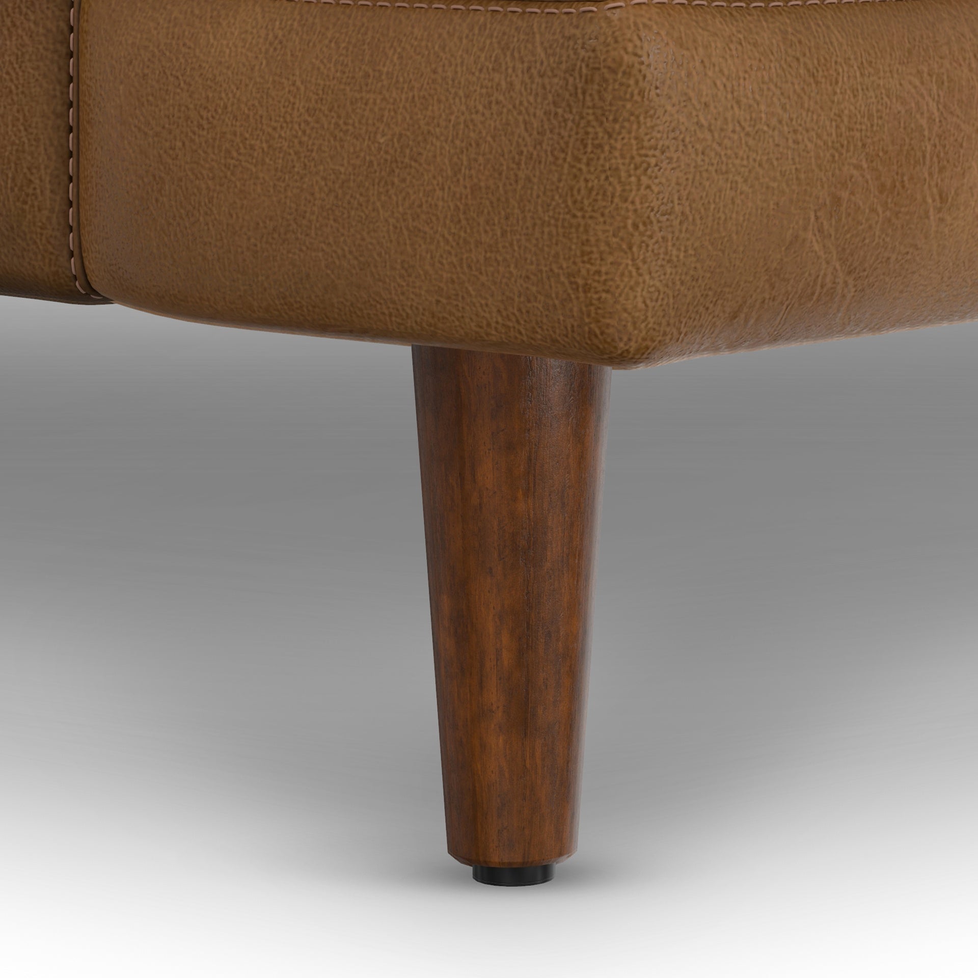 Livingston - 90" Sofa - Caramel Brown