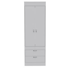 Alabama Armoire, One Large Cabinet, Two Drawers