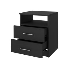 Oklahoma Nightstand,Two Drawers, One Shelf