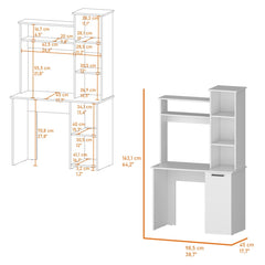 Kailua Folding Dining Table, Space-Saving, Foldable in 3 Forms