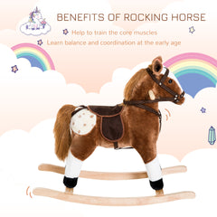 Kids Rocking Horse Kids Plush Toy Rocking Horse