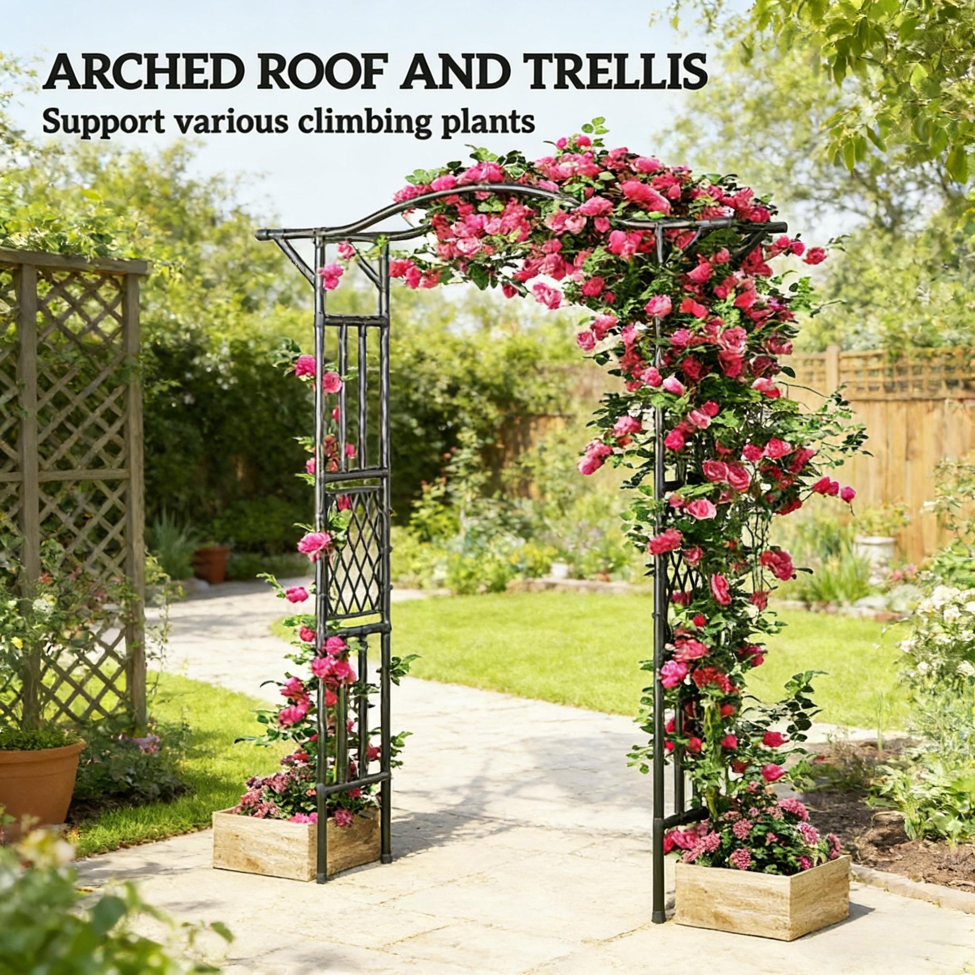 Outdoor Arch Trellis,Garden Arch