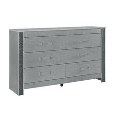 LORENZO SILVER 5PC QUEEN BEDROOM SET