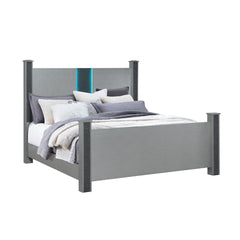 LORENZO SILVER 5PC QUEEN BEDROOM SET