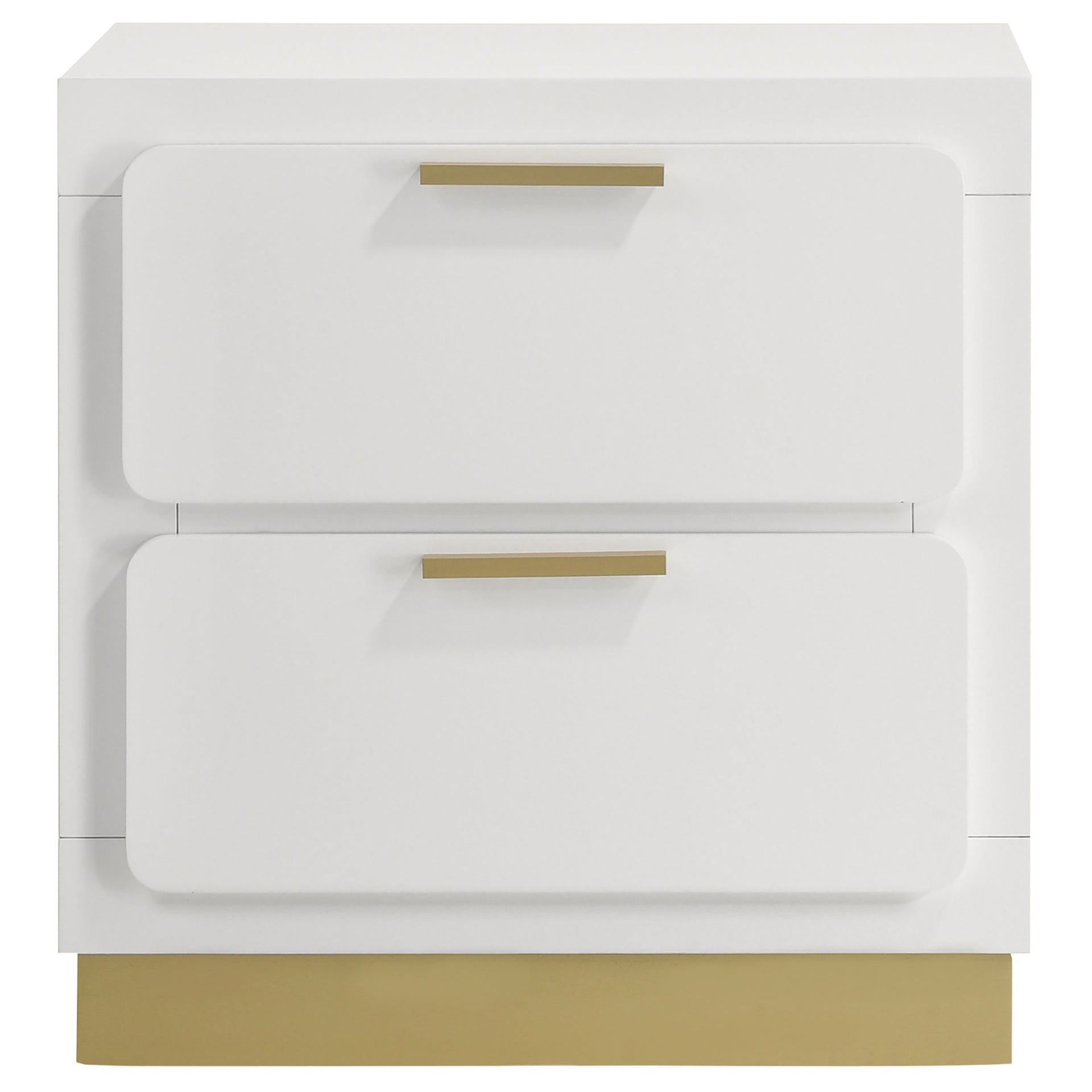Sophia White 2-drawer Nightstand