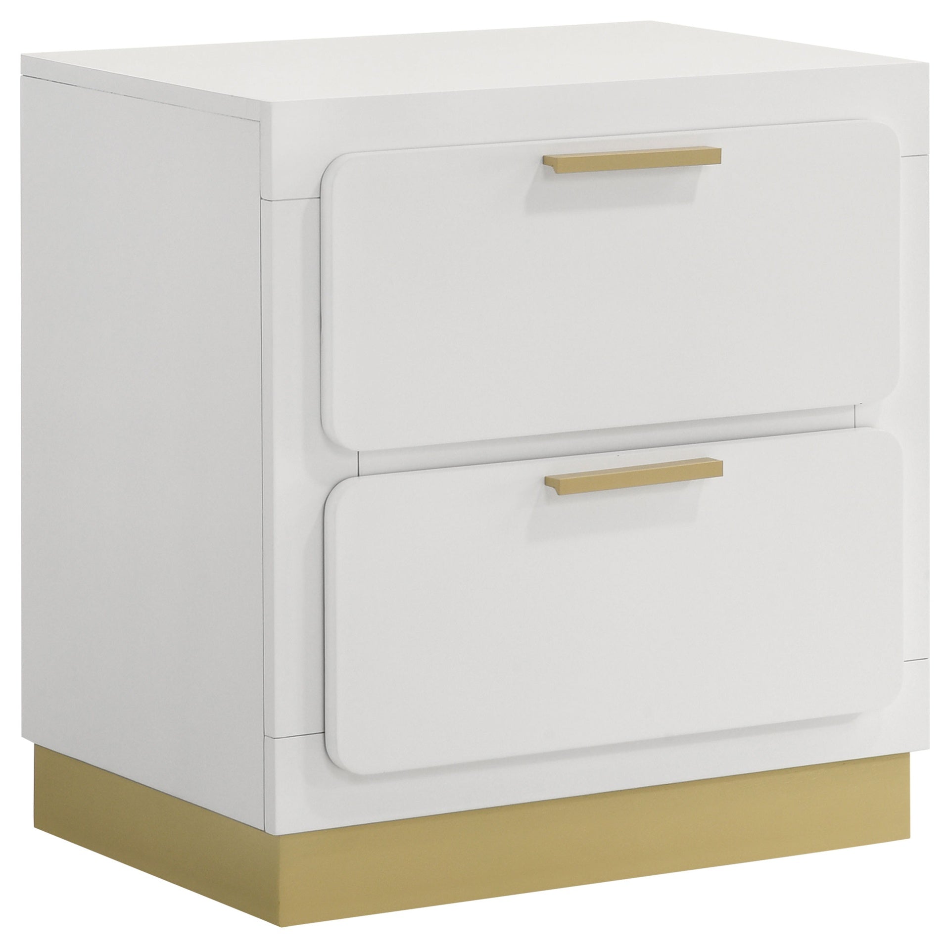 Sophia White 2-drawer Nightstand