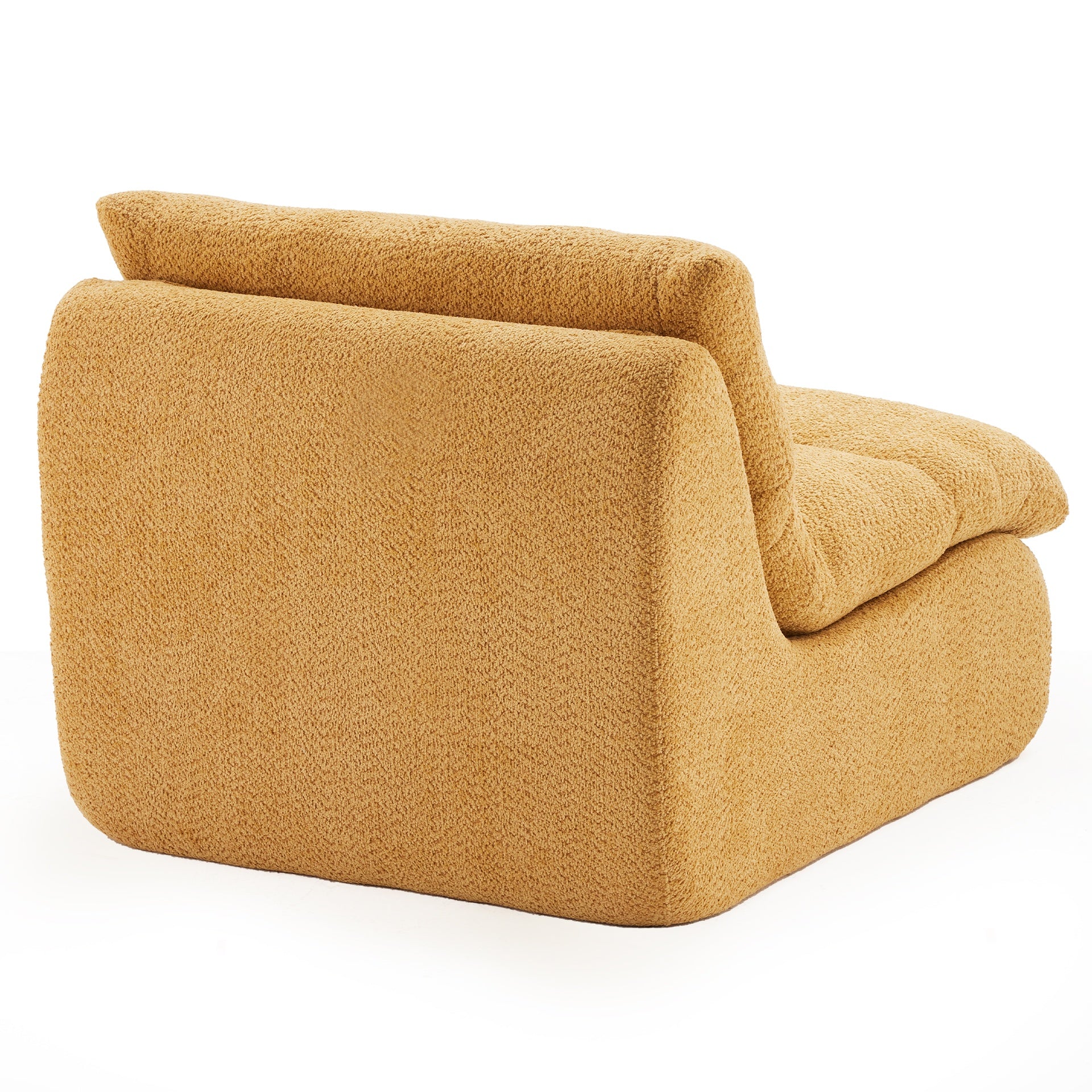 Upholstered Accent Sofa, Modern Armchair with Soft Cushioned Seat, Stylish Sofa for Living Room, Bedroom, or Office