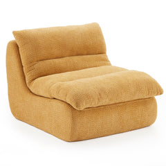 Upholstered Accent Sofa, Modern Armchair with Soft Cushioned Seat, Stylish Sofa for Living Room, Bedroom, or Office