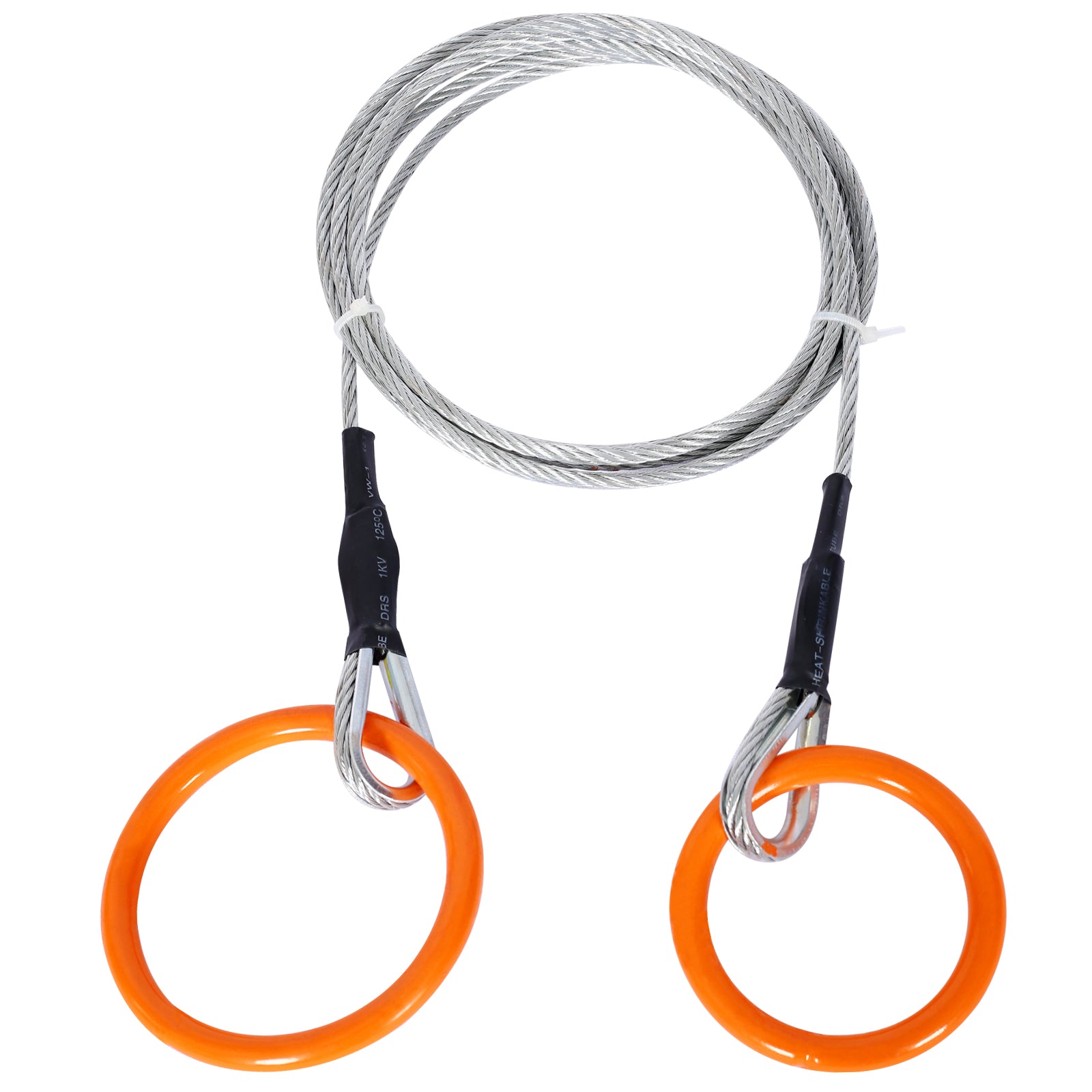 Log Choker Cable with Tow Ring,10 feet long