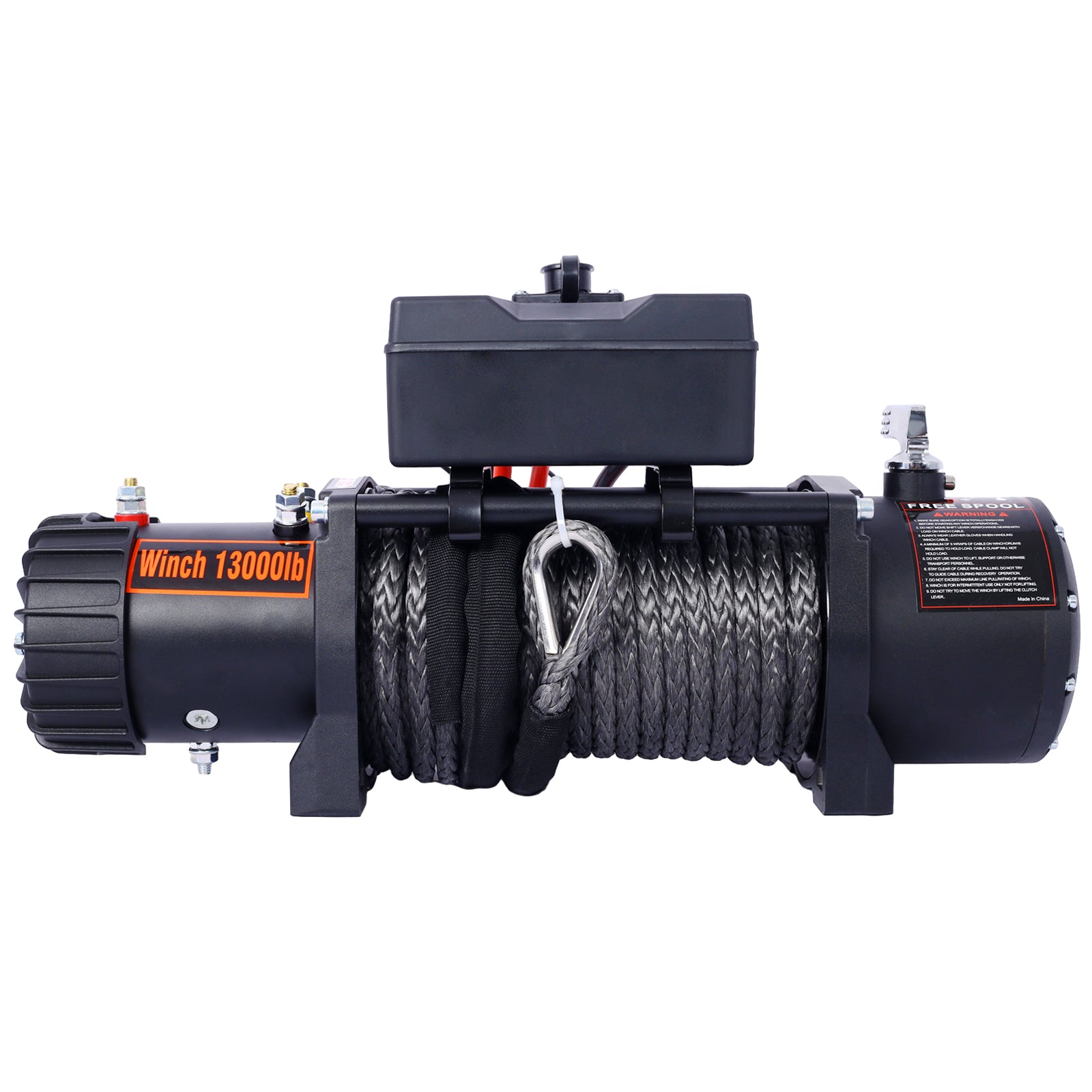 Winch-13000 lb. Load Capacity Electric Winch -12V DC Power for Towing Truck Off Road, with Wireless Remote
