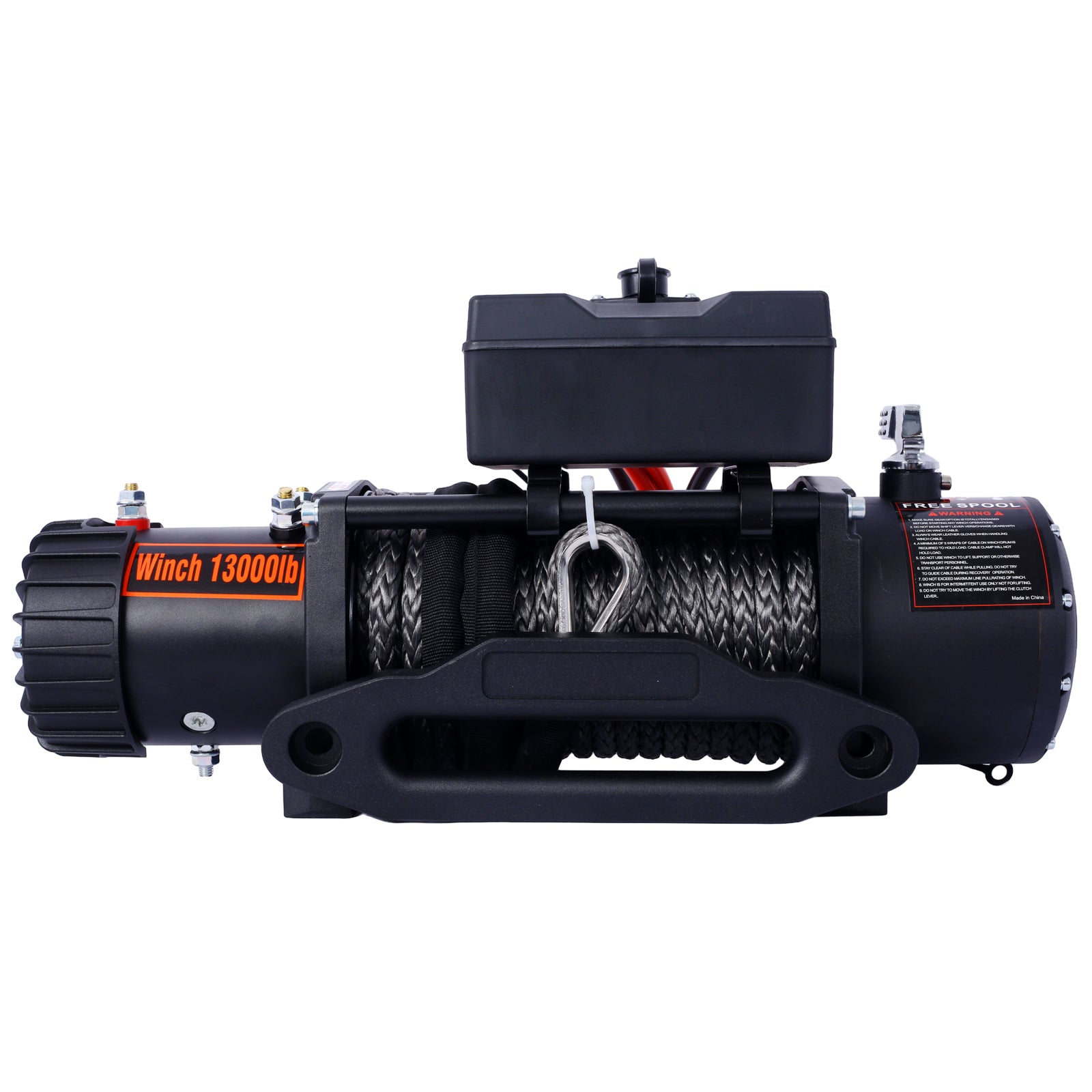 Winch-13000 lb. Load Capacity Electric Winch -12V DC Power for Towing Truck Off Road, with Wireless Remote